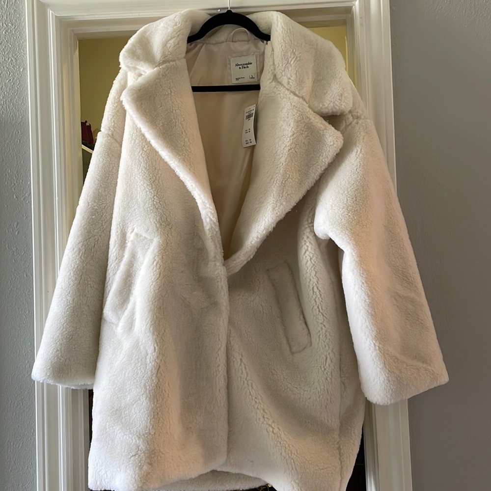 A&F Teddy Coat